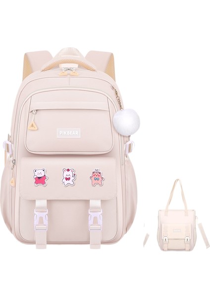 Karikatür Büyük Kapasiteli Öğrenci Okul Çantası (Yurt Dışından)