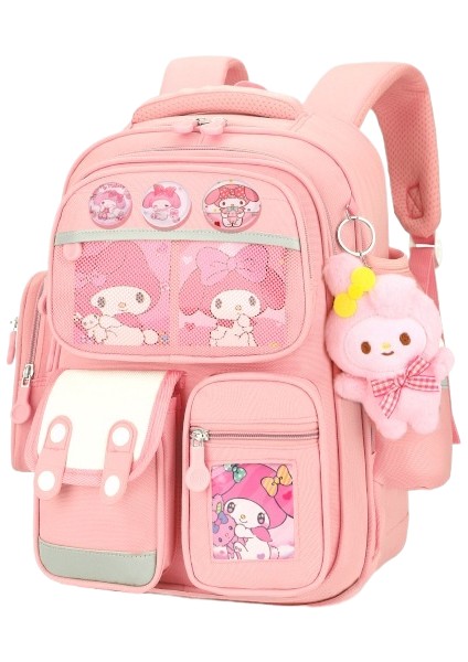 Karikatür Büyük Kapasiteli Öğrenci Okul Çantası (Yurt Dışından)