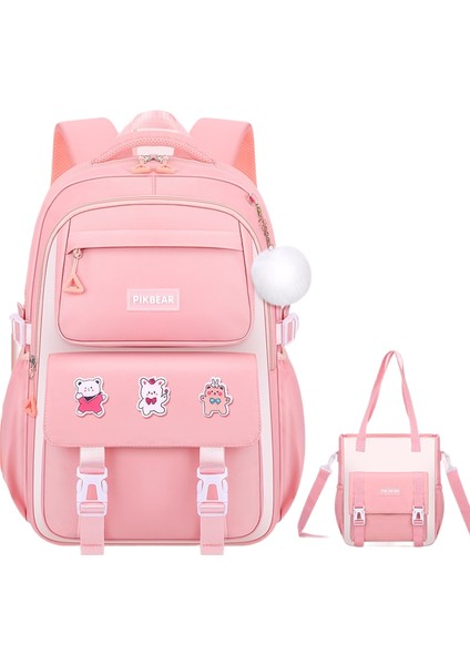 Karikatür Büyük Kapasiteli Öğrenci Okul Çantası (Yurt Dışından)