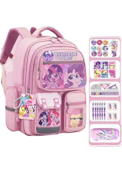 Karikatür Büyük Kapasiteli Öğrenci Okul Çantası (Yurt Dışından)