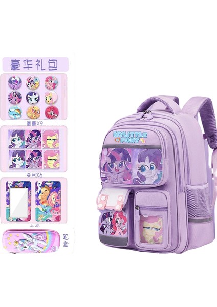 Karikatür Büyük Kapasiteli Öğrenci Okul Çantası (Yurt Dışından)