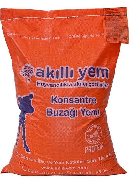 Akıllı Yem 40 Hp Konsantre Buzağı Yemi 20 kg