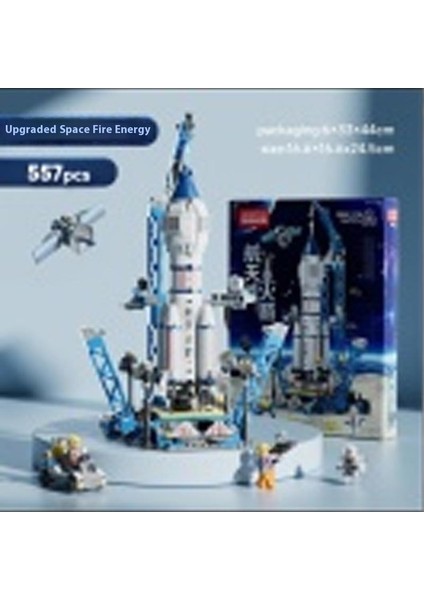 Uzay Mekiği Roket Modeli Yapı Taşları (Yurt Dışından)