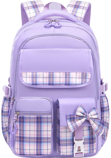 Büyük Kapasiteli Lamine Oxford Kumaş Öğrenci Okul Çantası (Yurt Dışından)