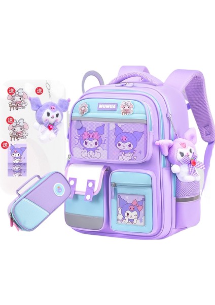 Büyük Kapasiteli Lamine Oxford Kumaş Öğrenci Okul Çantası (Yurt Dışından)