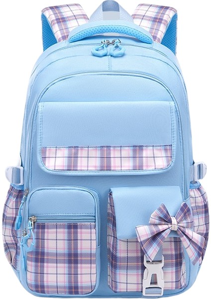 Büyük Kapasiteli Lamine Oxford Kumaş Öğrenci Okul Çantası (Yurt Dışından)