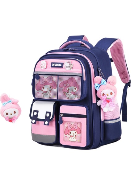 Büyük Kapasiteli Lamine Oxford Kumaş Öğrenci Okul Çantası (Yurt Dışından)