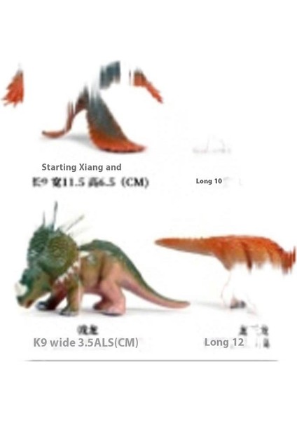 Dinozor Oyuncakları Deniz Hayvanları Mini Vahşi Hayvanlar (Yurt Dışından)