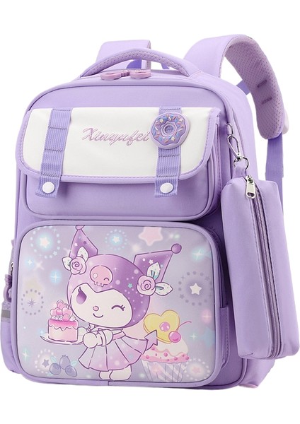 Karikatür Büyük Kapasiteli Okul Çantası (Yurt Dışından)