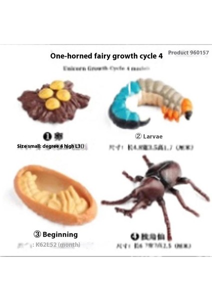 Böcek Hayvan Modelleri Oyuncaklar (Yurt Dışından)