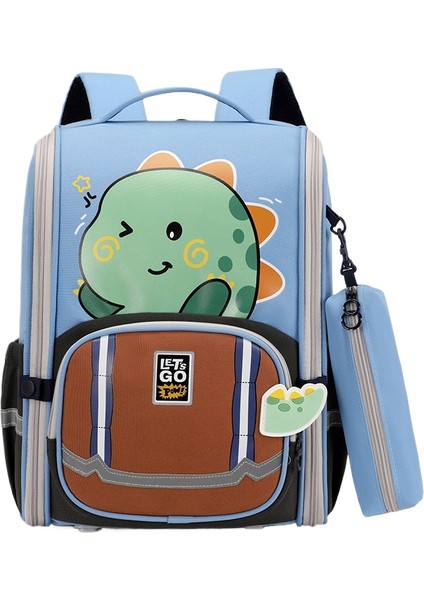 Karikatür Büyük Kapasiteli Okul Çantası (Yurt Dışından)