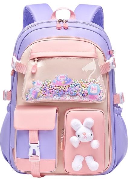 Karikatür Büyük Kapasiteli Öğrenci Okul Çantası (Yurt Dışından)