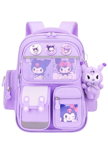 Karikatür Büyük Kapasiteli Öğrenci Okul Çantası (Yurt Dışından)