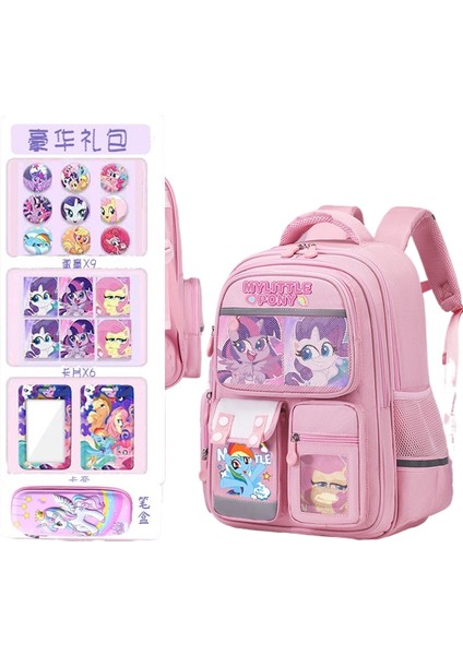 Karikatür Büyük Kapasiteli Öğrenci Okul Çantası (Yurt Dışından)