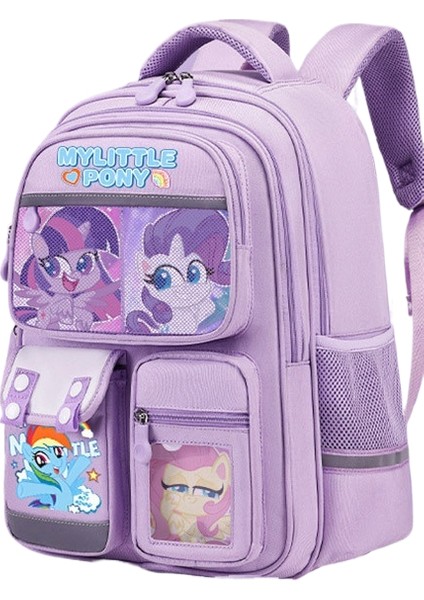 Karikatür Büyük Kapasiteli Öğrenci Okul Çantası (Yurt Dışından)