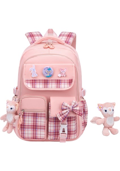 Büyük Kapasiteli Lamine Oxford Kumaş Öğrenci Okul Çantası (Yurt Dışından)