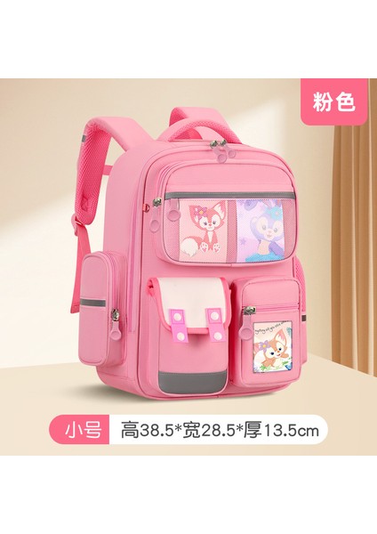 2023 Yeni Okul Sezonu Unisex Ilkokul Öğrencilerinin Okul Çantası Ingiliz Tarzı Büyük Kapasiteli Basınç Tahliye Bel Koruması Su Geçirmez (Yurt Dışından)