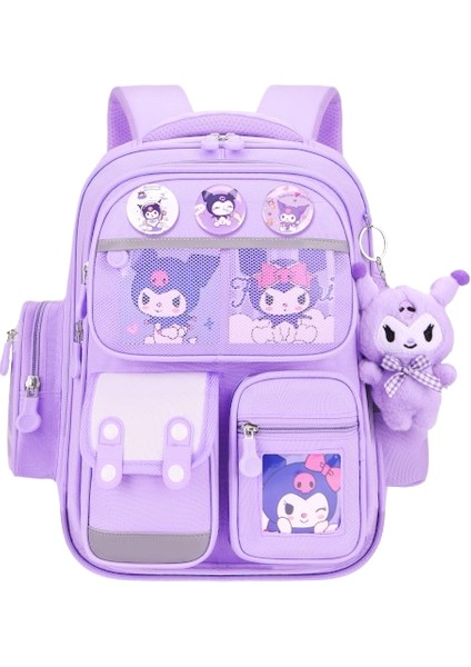 Karikatür Büyük Kapasiteli Öğrenci Okul Çantası (Yurt Dışından)