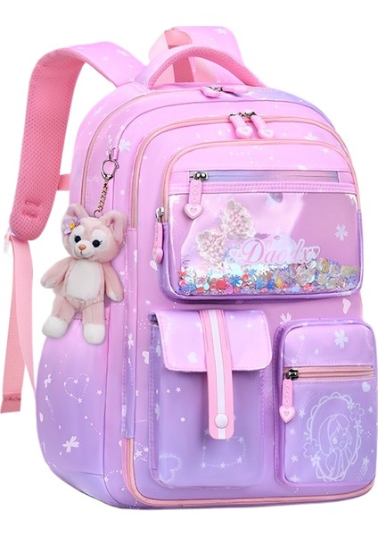 Karikatür Büyük Kapasiteli Öğrenci Okul Çantası (Yurt Dışından)