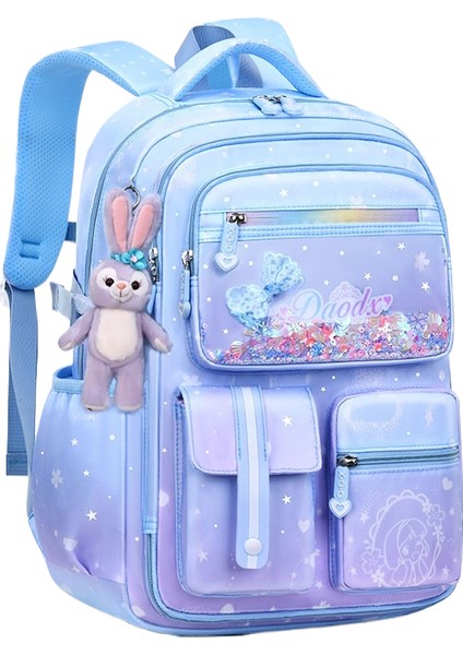 Karikatür Büyük Kapasiteli Öğrenci Okul Çantası (Yurt Dışından)