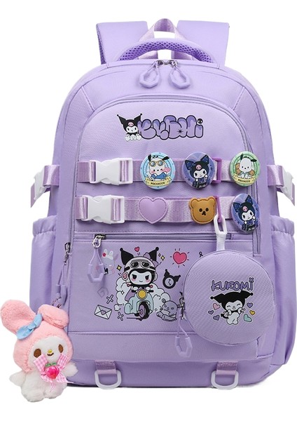 Karikatür Büyük Kapasiteli Okul Çantası (Yurt Dışından)