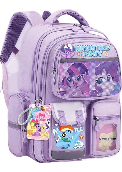 Karikatür Büyük Kapasiteli Öğrenci Okul Çantası (Yurt Dışından)