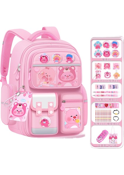 Karikatür Büyük Kapasiteli Öğrenci Okul Çantası (Yurt Dışından)