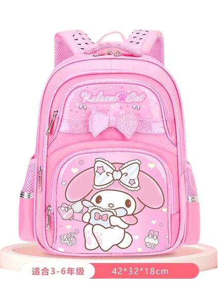 Karikatür Büyük Kapasiteli Öğrenci Okul Çantası (Yurt Dışından)