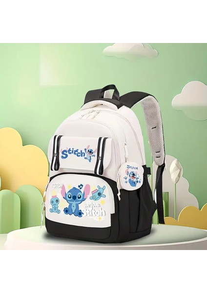 Aynı Çevre Okul Çantası Anime Karikatür Baskı ile Sıcak Yıldız Bebek Ilk ve Ortaokul Öğrencileri Omurga Koruma Omuz Çantası (Yurt Dışından)