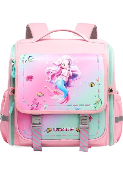Büyük Kapasiteli Karikatür Öğrenci Okul Çantası (Yurt Dışından)