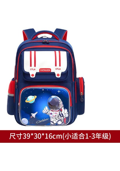 Ilkokullar Astronotlar Yeni Erkek Okul Çantası Bir, Iki, Üç, Altı Sınıflar Yük Azaltma Kızlar Su Geçirmez Çocuk Omuz Çantası (Yurt Dışından)