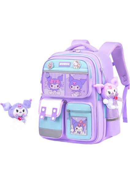 Büyük Kapasiteli Lamine Oxford Kumaş Öğrenci Okul Çantası (Yurt Dışından)