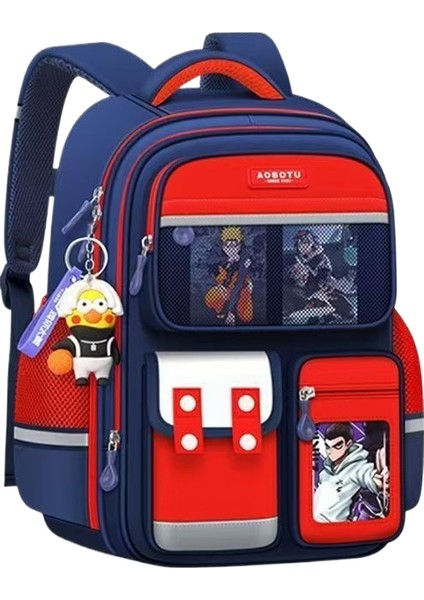 Karikatür Büyük Kapasiteli Öğrenci Okul Çantası (Yurt Dışından)