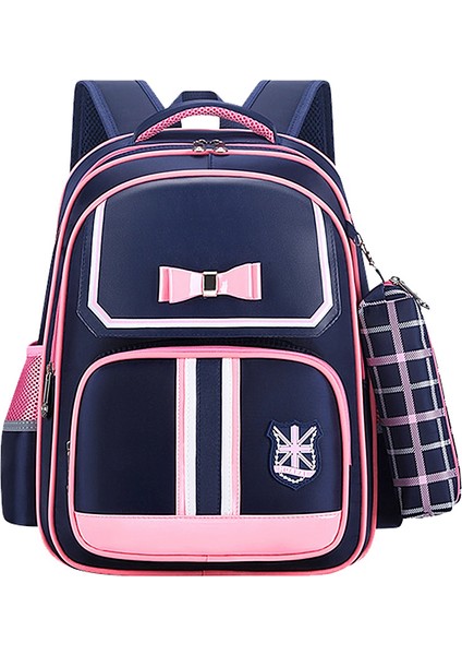 Bir Kalem Çantası Gönderin】 Ilkokul Öğrencileri Okul Çantası Erkek ve Kız Çocukları Bir, Üç, Altı Sınıflar 6-9-12 Yaş Arası Çocukların Yükünü Azaltmak Için Okul Çantası Omuzlar (Yurt Dışından)