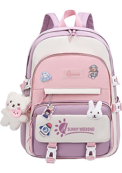 Büyük Kapasiteli Azaltılmış Yük Öğrenci Okul Çantası (Yurt Dışından)