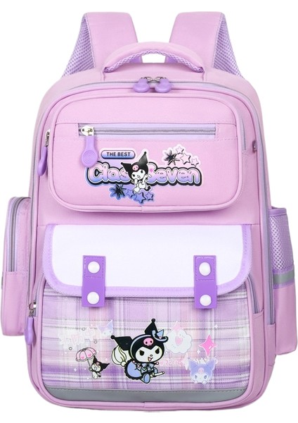 Büyük Kapasiteli Karikatür Öğrenci Okul Çantası (Yurt Dışından)