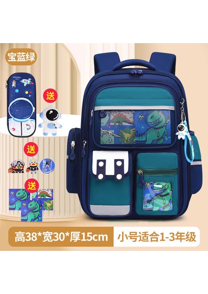 Kızlar Azaltılmış Yük Omurga Koruma Okul Çantası 1-6 Sınıflar Büyük Kapasiteli Çocuklar Karikatür (Yurt Dışından)