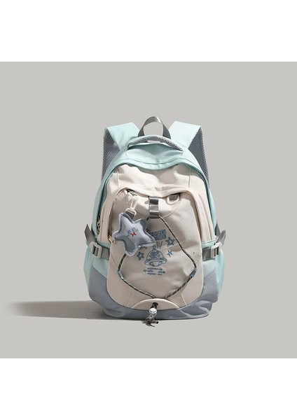 Okul Sezonu Malzemeleri Kolej Tarzı Gezegen Ev Yapımı Kolye Ortaokul Üniversite Öğrencileri Omuz Çantası Büyük Kapasiteli Öğrenci Sırt Çantaları (Yurt Dışından)