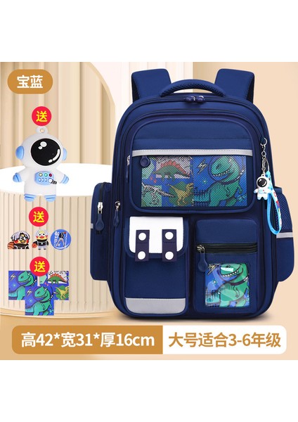 Kızlar Azaltılmış Yük Omurga Koruma Okul Çantası 1-6 Sınıflar Büyük Kapasiteli Çocuklar Karikatür (Yurt Dışından)