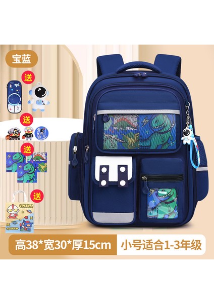 Kızlar Azaltılmış Yük Omurga Koruma Okul Çantası 1-6 Sınıflar Büyük Kapasiteli Çocuklar Karikatür (Yurt Dışından)