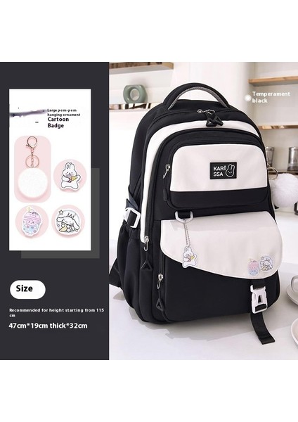 2025 Yeni Sevimli Eğlence Çocuk Ilkokul Çantası 3-6 Sınıflar Oxford Kumaş (Yurt Dışından)