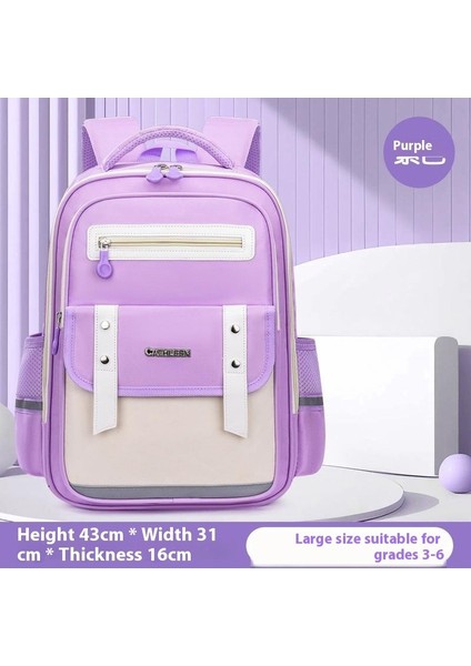 Yeni Gelişmiş Bulut Hissi Okul Çantası Erkek Kız Omuz Çantası Okul Çantası Okul Sezonu Aşınmaya Dalı Anti-Dialing Su (Yurt Dışından)