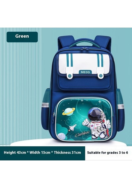 Okul Çantası Açılış Sezonu Yeni Nefes Alabilen 1-6 Sınıf Ilkokul Öğrencileri Okul Çantası Büyük Kapasiteli Çocuk Omuz Çantası (Yurt Dışından)