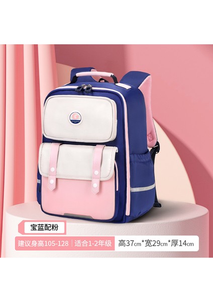 Ilkokul Öğrencilerinin Yükünü Azaltmak Için Okul Çantası 1-3-6 Sınıflar Için Geniş Açılımlı Tasarım Çocuk Okul Çantası (Yurt Dışından)