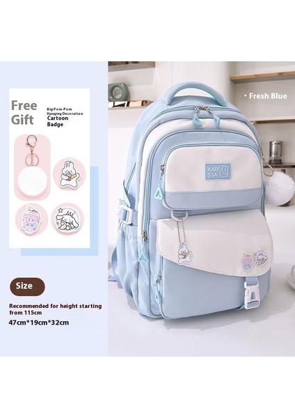 2025 Yeni Sevimli Eğlence Çocuk Ilkokul Çantası 3-6 Sınıflar Oxford Kumaş (Yurt Dışından)