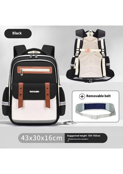 Yeni Bulut Çocuk Okul Çantası 1-3-6 Sınıflar Ilkokul Öğrencileri Okul Çantası Kız ve Erkek Çocuklar Yük Azaltma (Yurt Dışından)