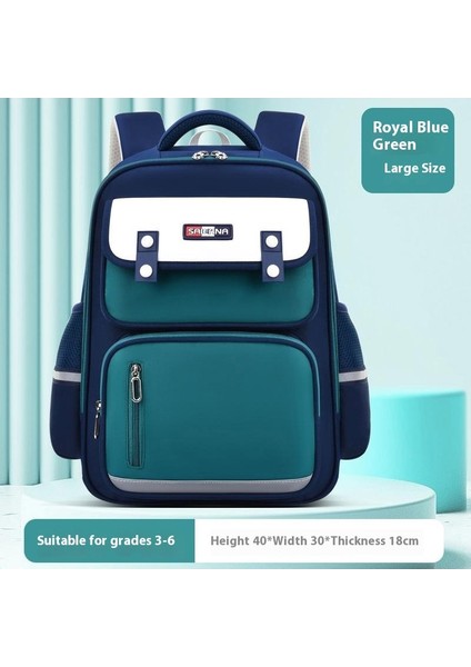 1-3-6 Sınıf Ilkokul Çocukları Çocuk Omurga Koruması Ingiliz Tarzı Okul Çantası (Yurt Dışından)