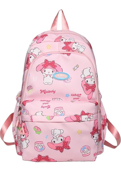 Kampüs Niş Basit Çok Yönlü Ortaokul ve Lise Öğrencileri Okul Çantası Büyük Kapasiteli Omuz Çantası (Yurt Dışından)