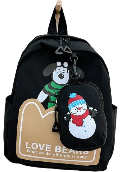 Omuz Çantası Eğlence Çocuk Çantası Eğlence Çizgi Film Sevimli Anaokulu Okul Çantası (Yurt Dışından)