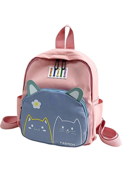 Karikatür Çocuk Okul Çantası Anaokulu Omuz Çantası Bebek Karikatür Ebeveyn-Çocuk Seyahat Çantası (Yurt Dışından)